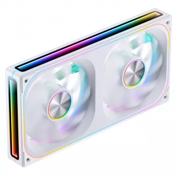 Jonsbo ZA-240 ventilators, PWM, ARGB - 240 mm, balts