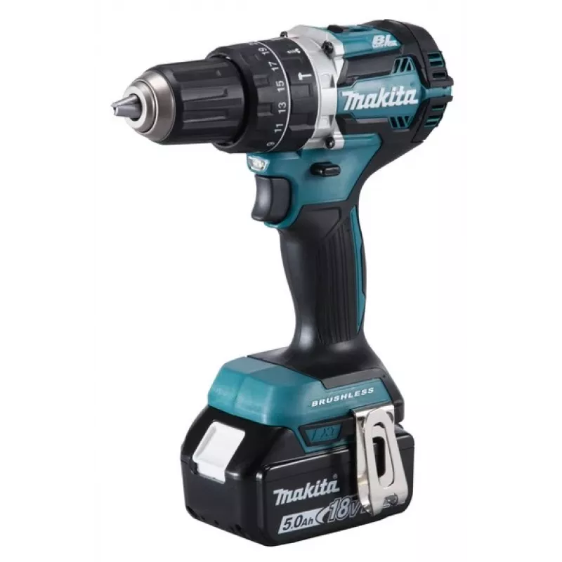 Makita DHP484RTJ urbis Bezatslēgas 1.8 kg Melns, Zils