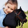 Nūja ar zirga galvu HOPPIHORSE Hobby Horse A3 melna