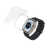 Fiksēts | Armor rūdīts stikls Apple Watch Ultra 49mm/Ultra 2 49mm | Melns