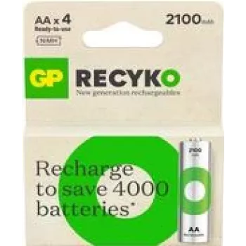 Uzlādējama AA baterija GP ReCyko Mignon 2100 mAh 1.2V (NiMH)