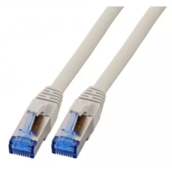 EFB-Elektronik RJ45 komutācijas kabelis Cat.6A S/FTP TPECat.7 neapstrādāts kabelis superflex pelēks 2m Ražotājs: EFB Elektronik (K5525FGR.2)
