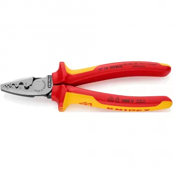 Kabeļa presēšanas kombinētais instruments Knipex 97 78 180