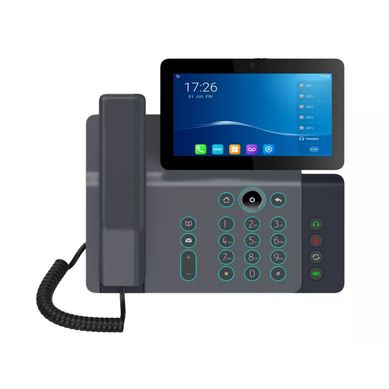 Fanvil V67 IP telefons Melns 20 līnijas LCD Wi-Fi