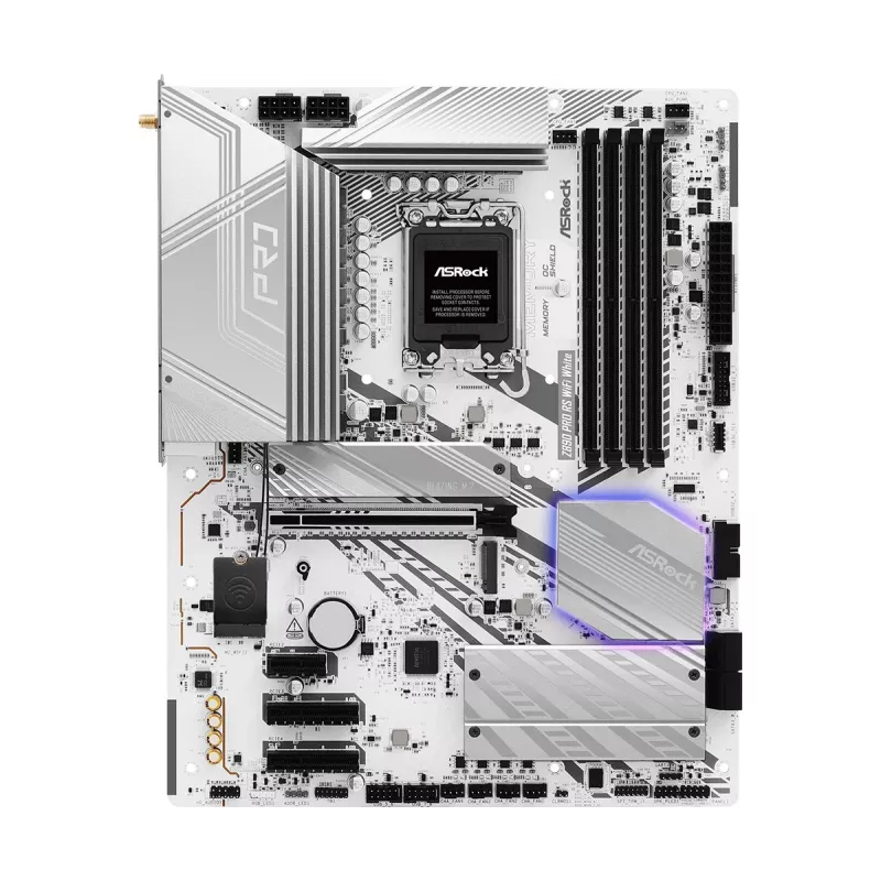 Mātesplate ASRock Z890 Pro RS WiFi White Intel Z890 LGA 1851 ATX