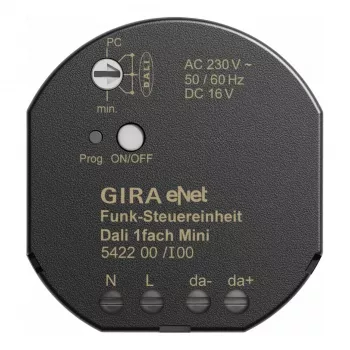 GIRA 542200 Funk Steuereinheit Mini DALI Gira eNet