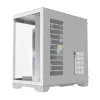 Darflash FT350 datora korpuss + 5 aRGB ventilatori (balts)