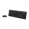Rapoo 8110M bezvadu daudzrežīmu tastatūras un peles komplekts, melns