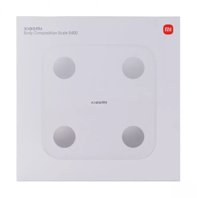 Xiaomi S400 Square balta elektroniskie personīgie svari