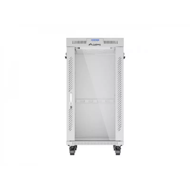 Rack cabinet LANBERG FF01-6822-12SL 22U freestanding rack, 1233×600×800 mm, IP20, 1200 kg