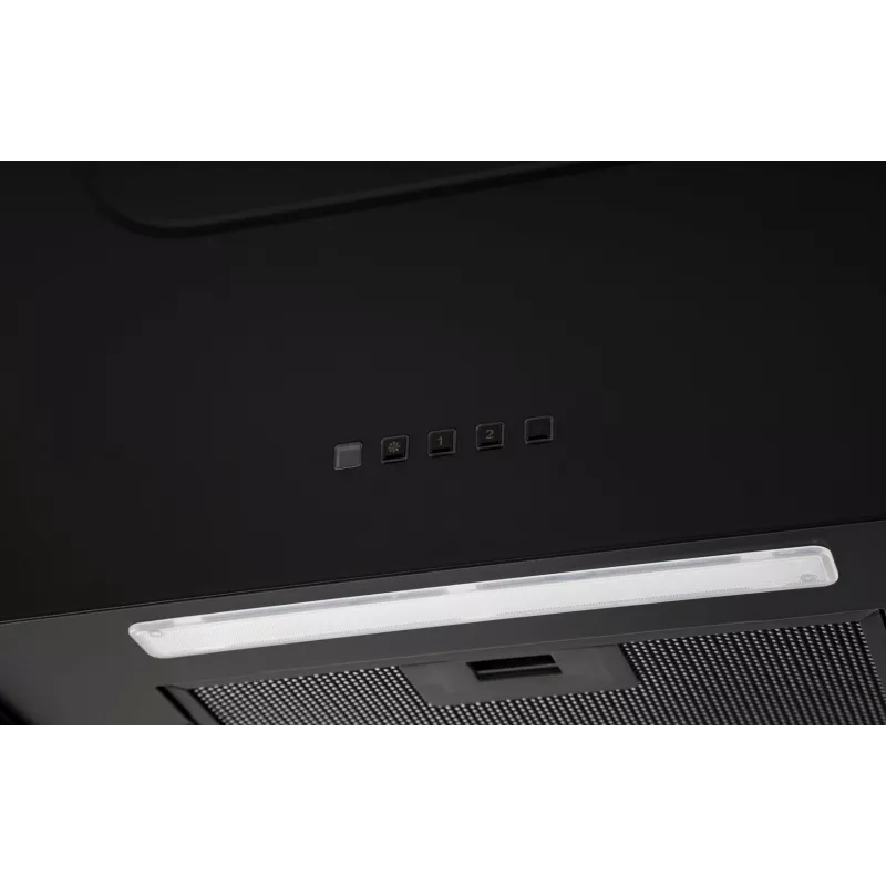 AKPO WK-12 Carmen melns pusmatēts T800 lineārs LED tvaika nosūcējs