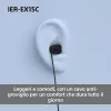 Sony IER-EX15C austiņas Vadu Ievietojamās Zvani/Mūzika USB Type-C Balta