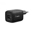 USB-C dubultlādētājs Belkin ENA007KQBK 65 W — Divu USB-C PD uzlāde klēpjdatoriem un mobilajām ierīcēm