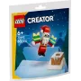 Konstrukciju rotaļlieta LEGO Santa's Chimney polybag 30692 – mini sezonas būvēšanas komplekts