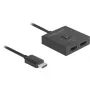 HDMI pārslēdzējs DeLOCK 18901 144Hz melna plastmasa 55x55x15mm
