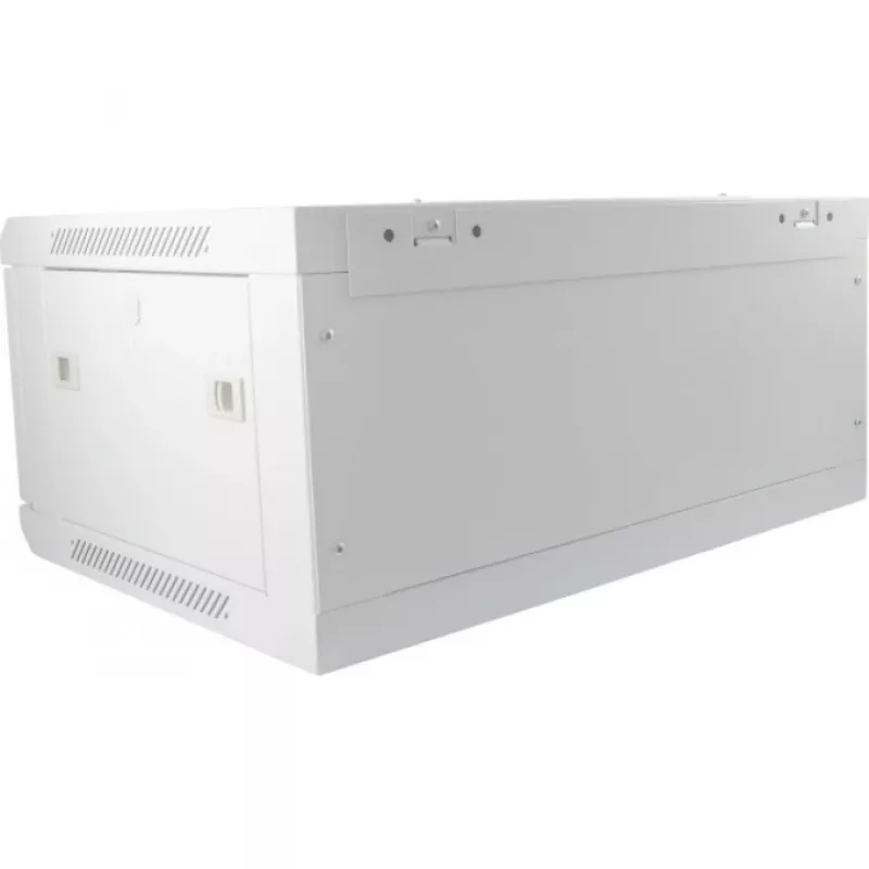 Pie sienas stiprināmais statīvs ALLNET ALL-SMC6412GRAU 12U, 50 kg ietilpība, atslēgas slēdzene, pelēks