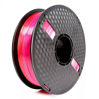 PLA 3D drukas pavediens 1,75 mm 1 kg — Flashforge Gembird 3DP-PLA-SK-01-RP, violets/sarkans
