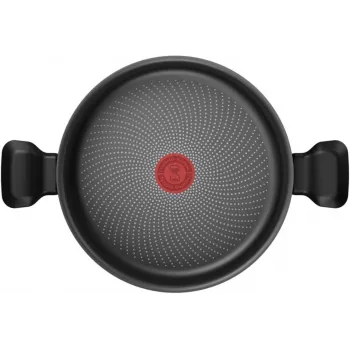Dziļā panna Tefal H0567042 24 cm ar vāku — nepiedegoši trauki, 24 cm diametrā