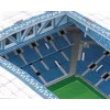 3D Puzzle cubicfun Lech Poznan Stadium modelis – mēroga saliekams stadiona modelis, kartona detaļas, modeļa numurs 306-20257
