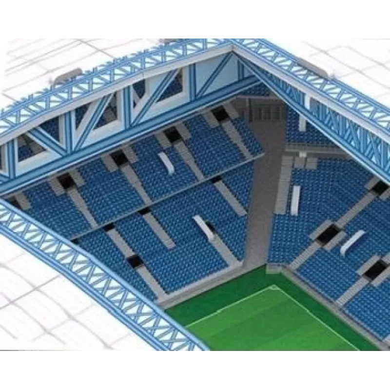 3D Puzzle cubicfun Lech Poznan Stadium modelis – mēroga saliekams stadiona modelis, kartona detaļas, modeļa numurs 306-20257