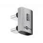 USB-C Savienotājpārejas Adapteris Goobay 74446 Sudraba Krāsā ar Niķeļa/Zelta Kontaktiem