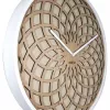 NeXtime klok 3150be Sun Small, Ø35 cm, pie sienas, bēšs