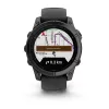 Garmin Fenix E 3.3 cm (1.3) AMOLED 47 mm Digital 416 x 416 pikseļi Skārienekrāns Melns Wi-Fi GPS (satelīts)