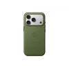 Cover Apple iPhone 17 Pro TechWoven Case ar MagSafe zaļā krāsā