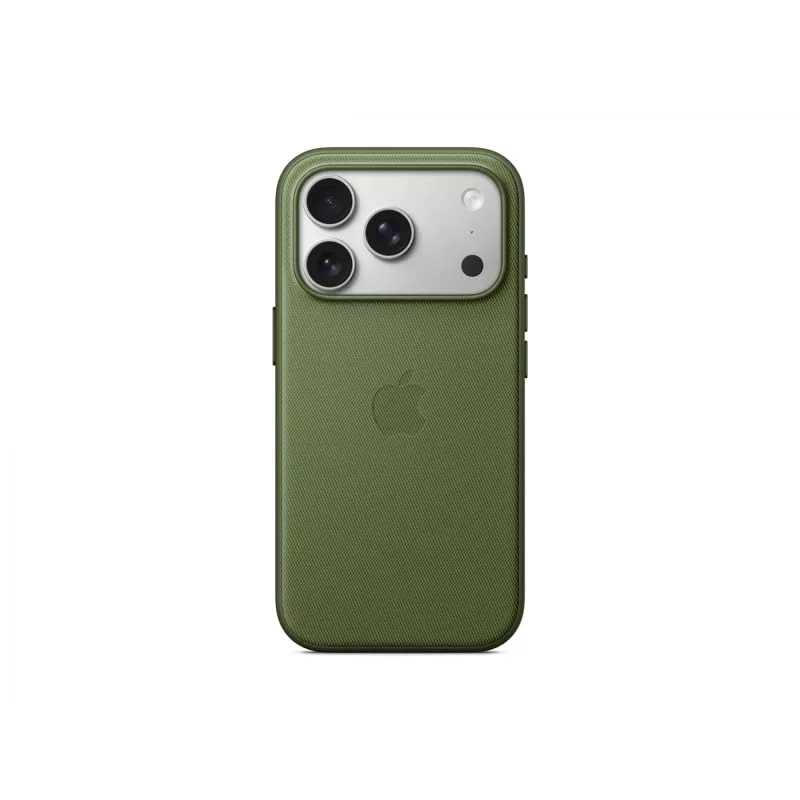 Cover Apple iPhone 17 Pro TechWoven Case ar MagSafe zaļā krāsā