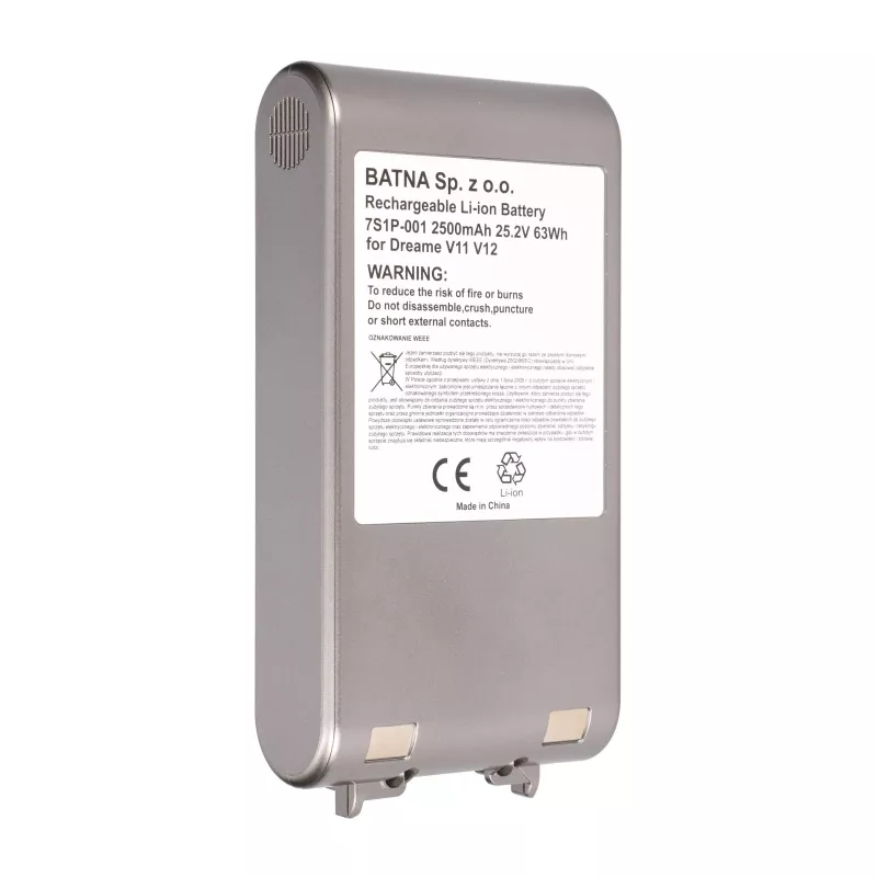 Rezerves baterija Extralink Dreame V11 V12 V11SE V12Pro 2500mAh Li-jonu