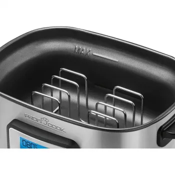 ProfiCook PC-SV 1112 8 L 520 W Melns, nerūsējošais tērauds