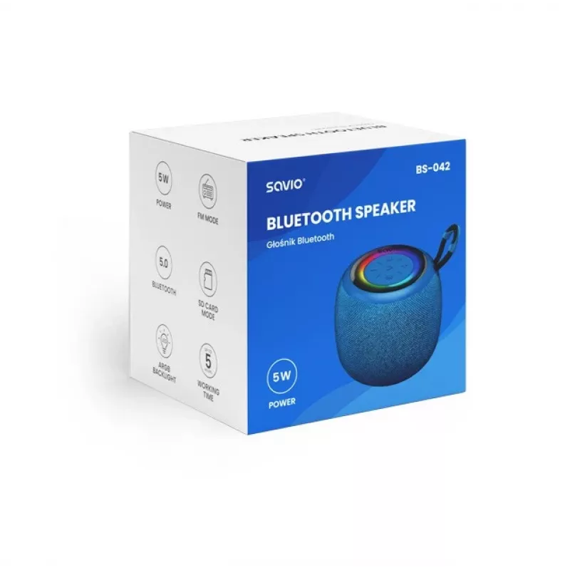 Savio BS-042 Bluetooth skaļrunis 5 W