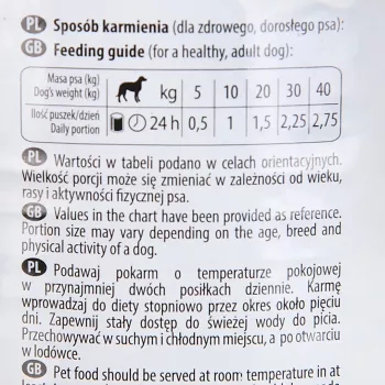 Mitrā suņu barība Dolina Noteci Trout Adult 800 g — bez graudiem, 12% olbaltumvielu, 6% tauku