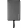 Intenso Powerbank MC10000 melns 10000 mAh magnētisks ar metāla gredzenu
