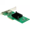 Inter-Tech ST-7267 PCIe RJ-45 10 Gbit/s saskarnes karte Zaļa Sudraba