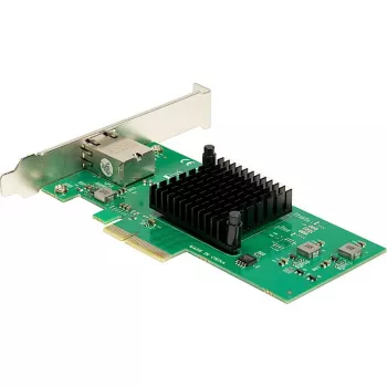 Inter-Tech ST-7267 PCIe RJ-45 10 Gbit/s saskarnes karte Zaļa Sudraba