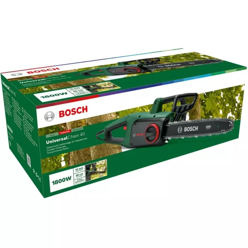Bosch Universal Chain 40 1800 W Melns, zaļa, Red