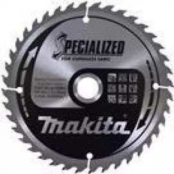 Makita Specialized - ripzāģa asmens - kokam - 165 mm - 40 zobi (B-32960)
