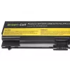 Baterija zaļa Cell LE05 Lenovo ThinkPad T410 T420 T510 T520 W510 Edge 14 15 E525 — 11.1 V 4400 mAh Li-Ion, 6 elementi, melna