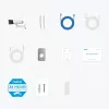 Reolink Duo Series W730 - 4K āra Wi-Fi kamera, divi objektīvi, 180° panorāmas skats, personas/transportlīdzekļa/dzīvnieka noteikšana
