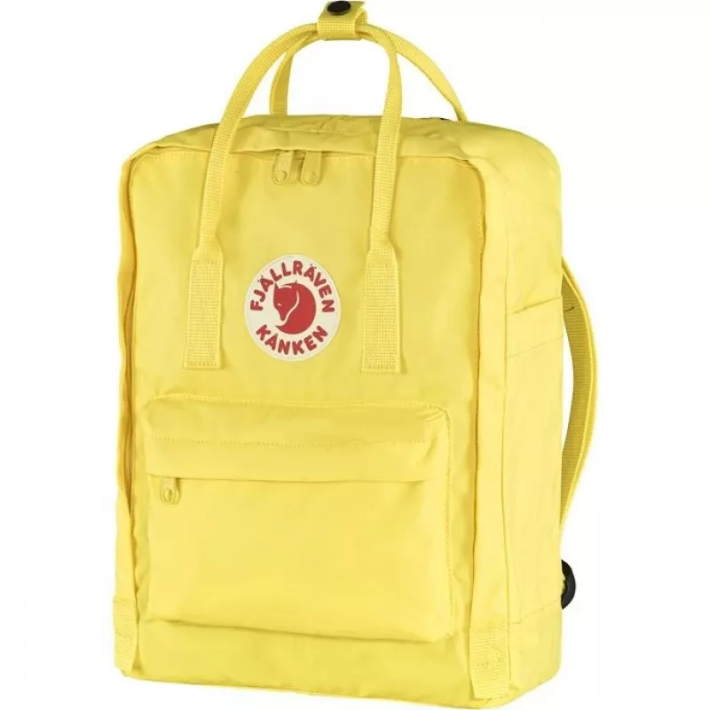Casual backpack Fjällräven Kanken dzeltena Polypropylene Vinylon