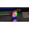Gaisa dzesētājs TACENS Mars Gaming MCPU-LCD, 120 mm ventilators, TDP 300 W, atbalsta LGA1700/1200/115x/1366 un AM4/AM5, melns