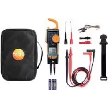 testo 770-3 strāvas mērītājklemmes digitālās CAT III 1000 V, CAT IV 600 V Displejs (izšķirtspēja): 6000 (0590 7703 03)