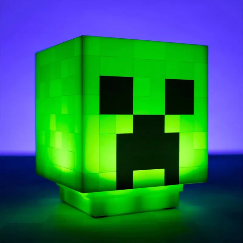 Paladone Minecraft Creeper 3D dizaina lampa PP6595MCFV3 — galda/piekarināmā lampa