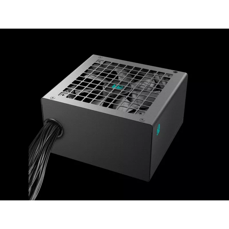 ATX barošanas bloks DeepCool PF600X 600W 80 PLUS Bronze, 600 W, 12 cm ventilators, ATX 2.52, 24-pin, 2×(6+2) PCIe, 8×SATA