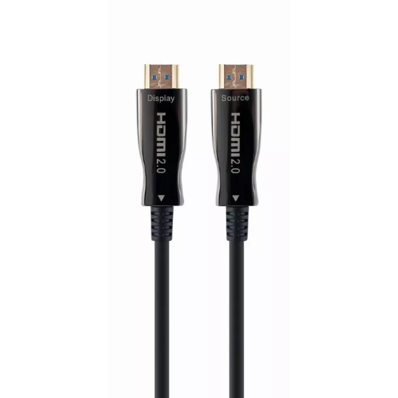 HDMI kabelis Gembird CCBP-HDMI-AOC-30M-02 30m HDMI Type A Male Melns