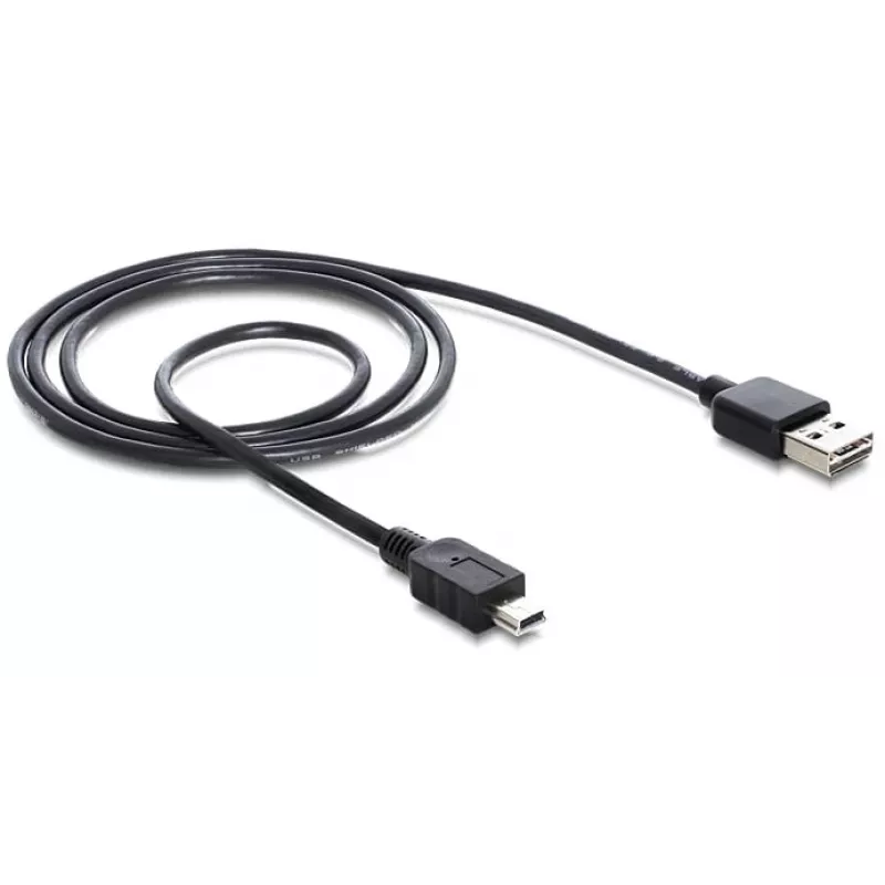USB kabelis DeLOCK 5m USB 2.0 A - mini USB m/m
