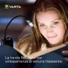 Varta 16618 - Saspraužamais lukturītis - Melns - Sudrabs - Plastmasa - LED - 1 lampa - 9 lm