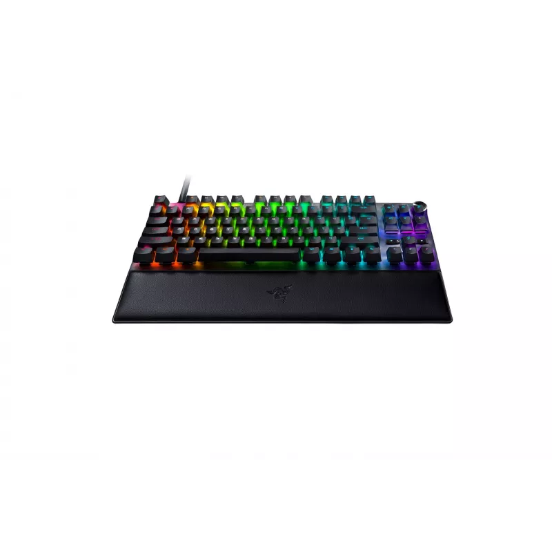 Razer Huntsman V3 Pro Tenkeyless 8KHz | Spēļu tastatūra | Vadu | ASV | Melna | USB Type-C | Razer Analog Optical Switch Gen-2