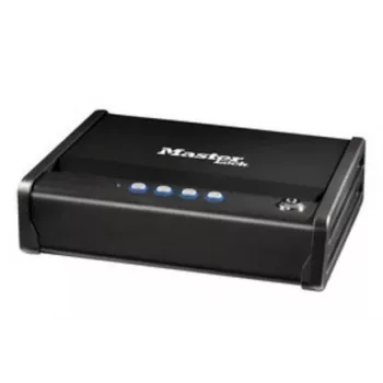 MASTER LOCK MLD08E seifs, melns, nerūsējošais tērauds